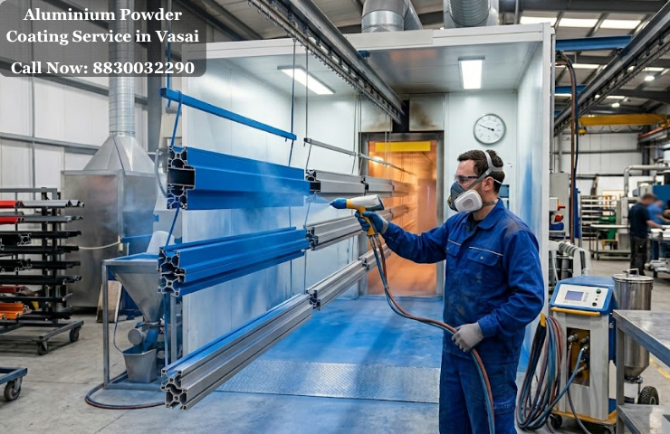 Aluminium Powder Coating Service in Vasai